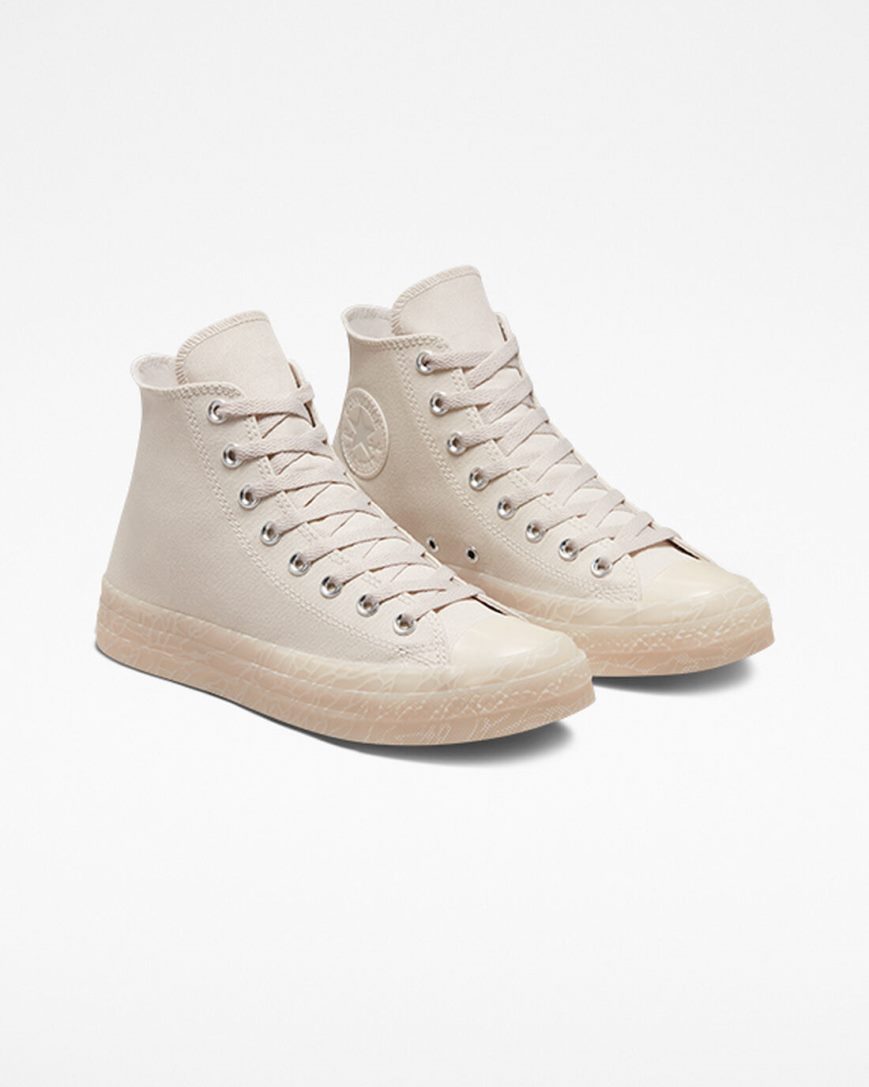 Men's Converse Chuck Taylor All Star CX Tonal Bark High Top Shoes Beige | AU 46518A